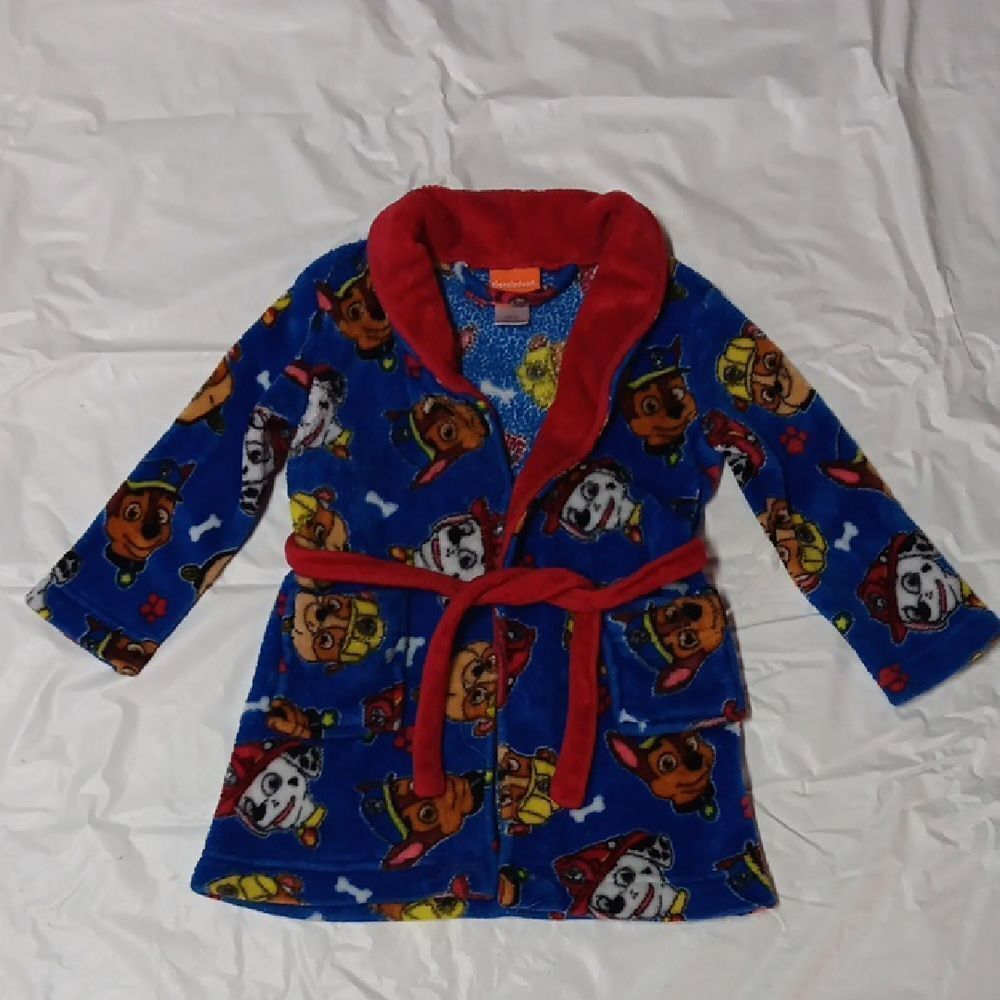 Nickelodeon Blue and Red Kids Pajama Robe